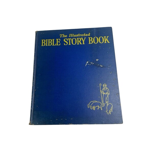 The Illustrated Bible Story Book 1 Volume Edition By Seymour Loveland Rare 1949 - Picture 3 of 10